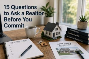Questions to ask your realtor, realtor questions, selling my home